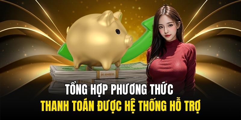 Tổng hợp phương thức thanh toán được hệ thống hỗ trợ